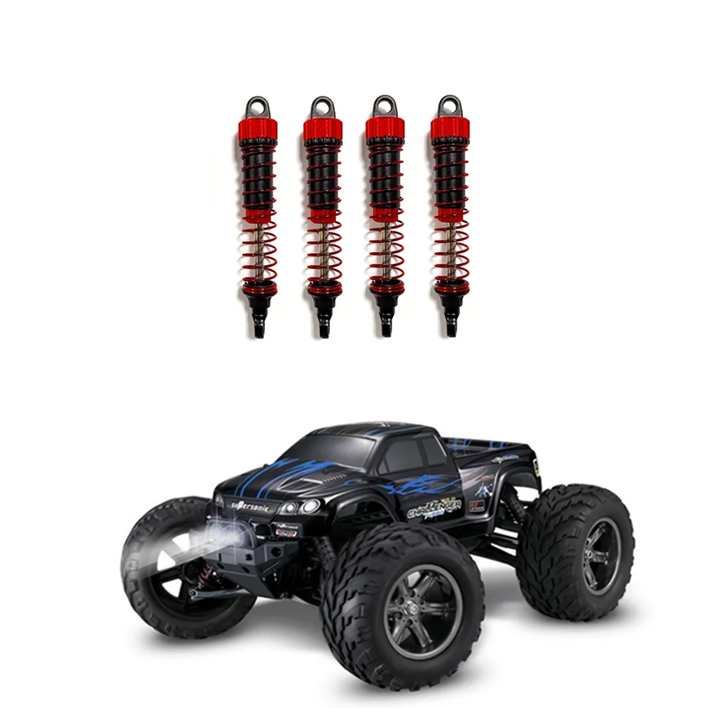 4Pcs Shock Absorber Damper for Xlh Xinlehong X9115 X9116 X9120 1/12 Truck RC Car Spare Parts Accessories