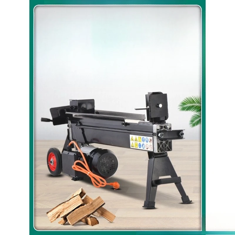 8 tons electric hydraulic household small wood splitter rural automatic firewood breaker