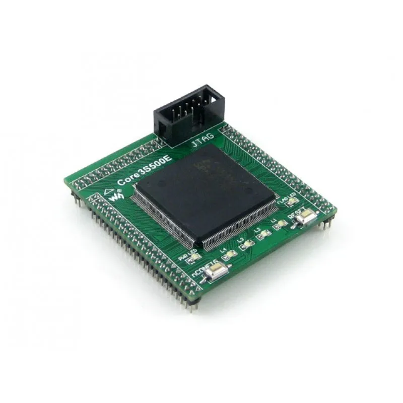 FPGA Core Board, Features The XILINX Spartan-3E Chip XC3S500E Onboard