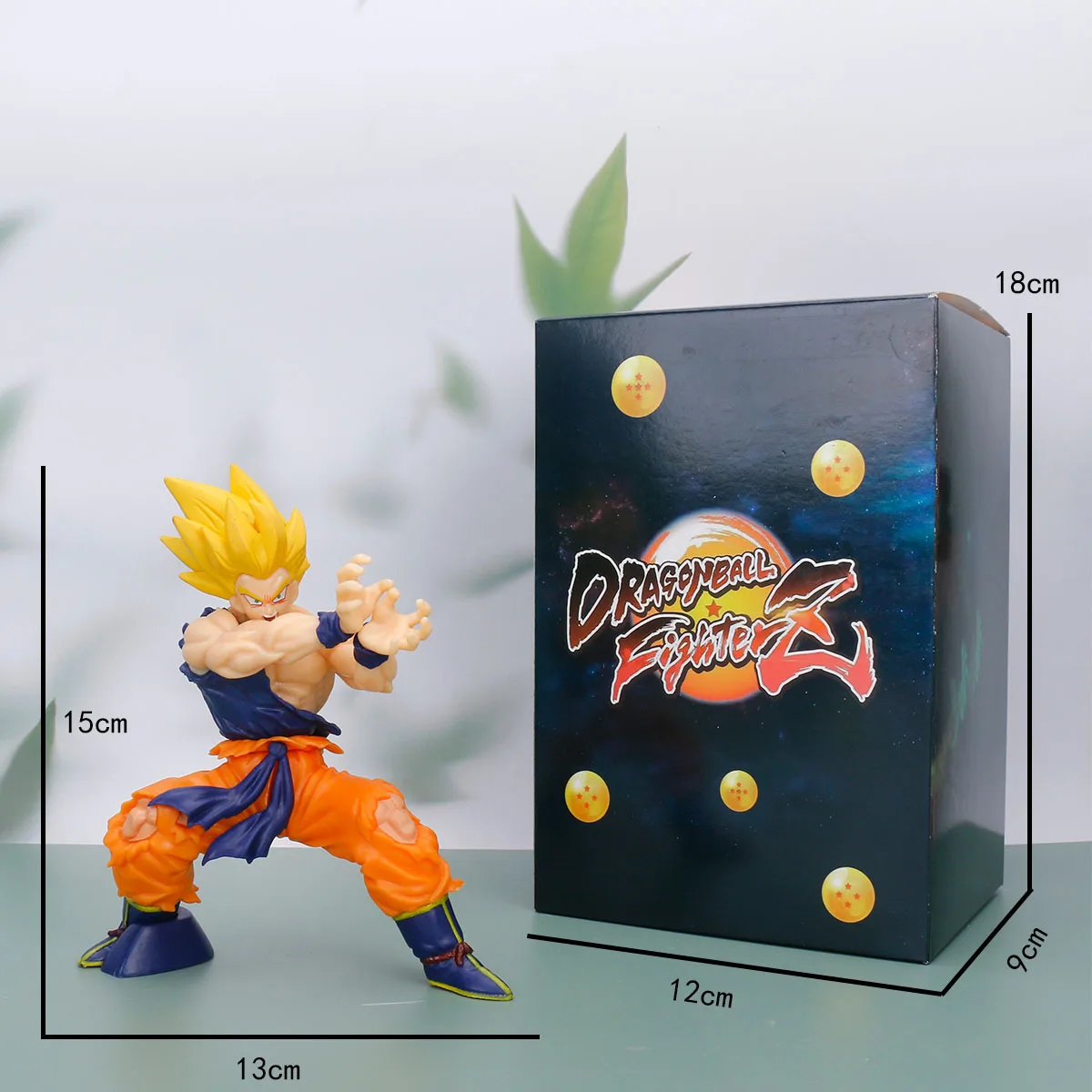 Anime Dragon Ball Figure Battle Damage Shockwave Goku Manga Statue PVC Action Figure Collection Model Toys Doll