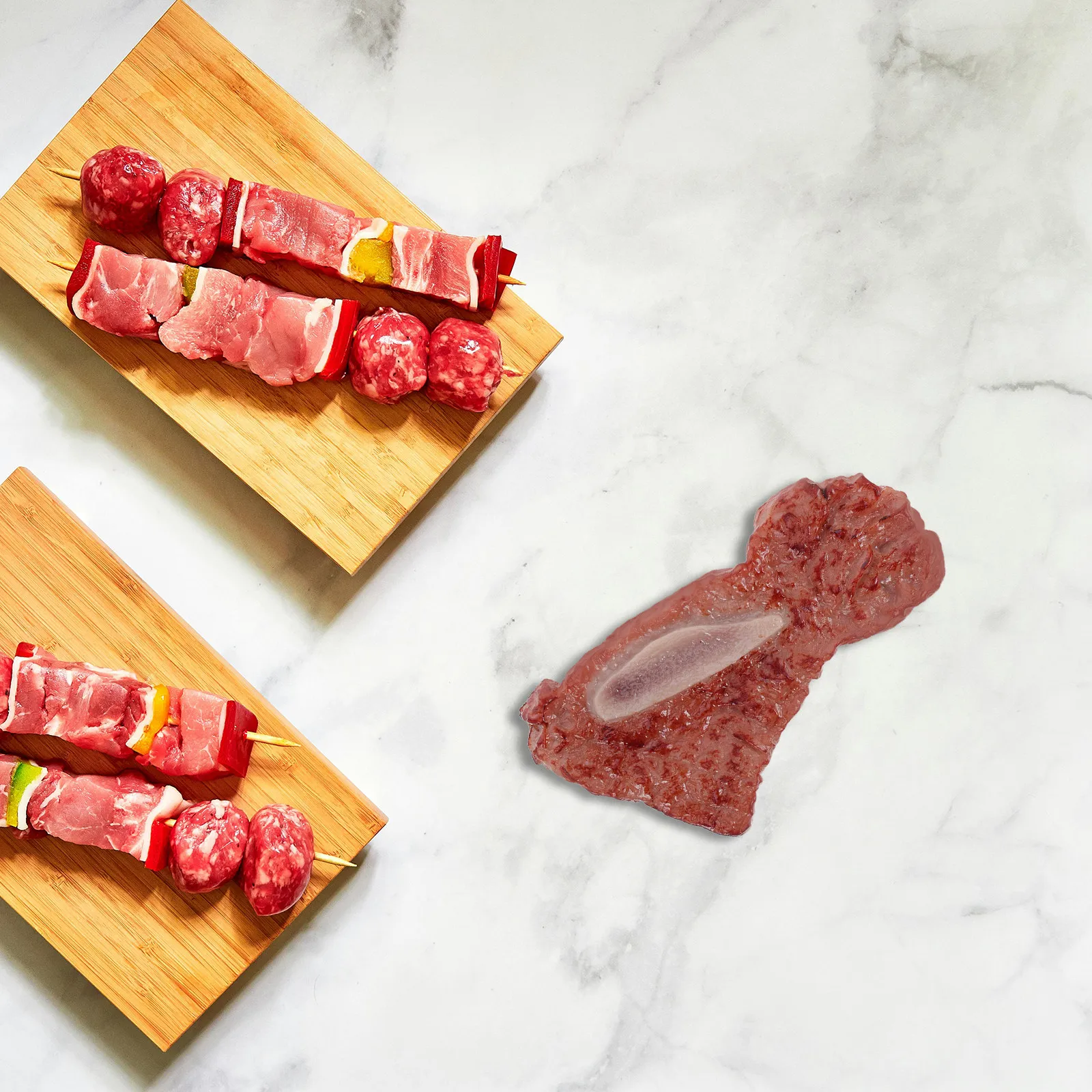 

Реалистичный искусственный стейк: имитация говядины для кухни, фотосессий, реквизита для магазинов, украшения для вечеринок, игр в ролевые игры