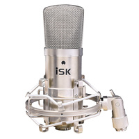 ISK BM800 BM-800 professional recording condenser microphone for broadcasting, studio recording and on-stage performance