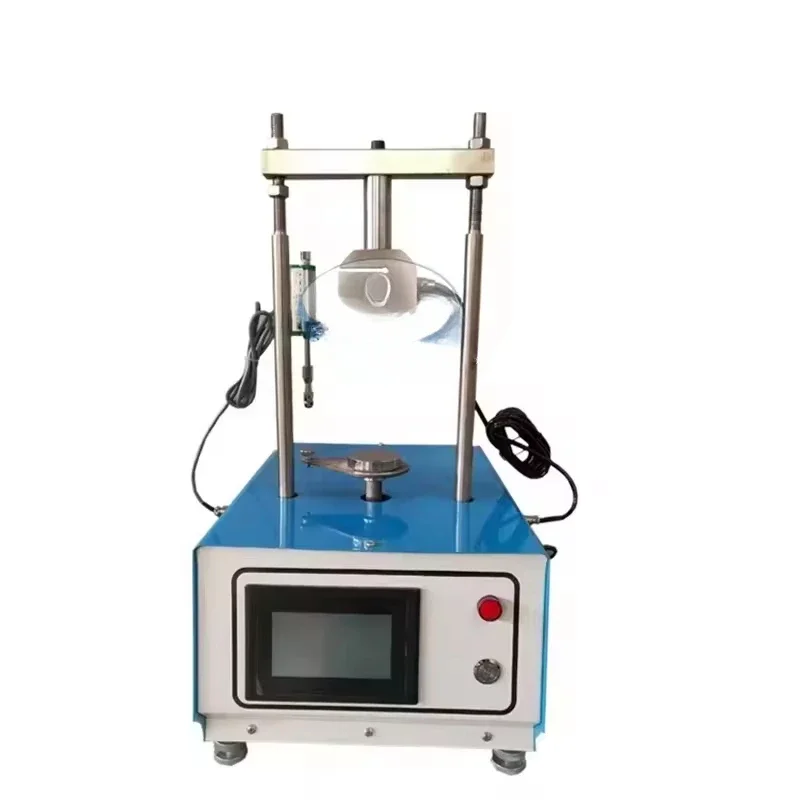 Digital strain unconfined compression testing machine