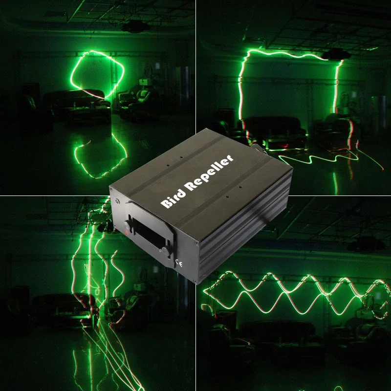 Bird Repeller Laser Light Indoor Pigeon Scare Deterrent Device for Agriculture Airport Farmland