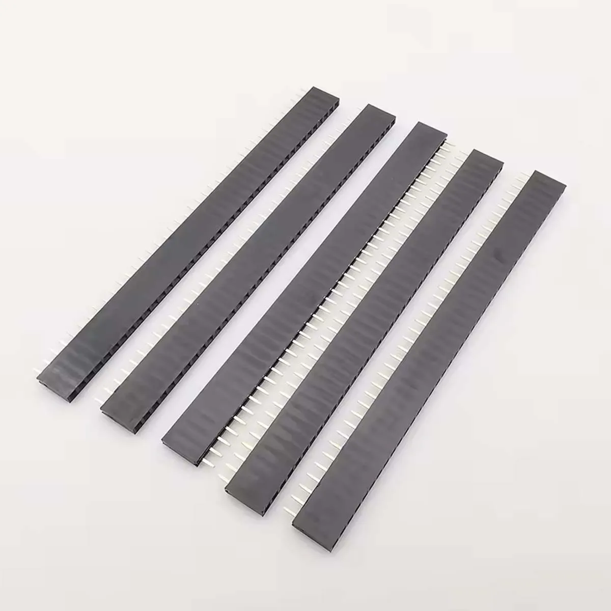 10Pcs 40 Pin Breakable Pin Header 2.54mm Single Row Male Female Header Connector Kit PCB Pin Strip For Arduino