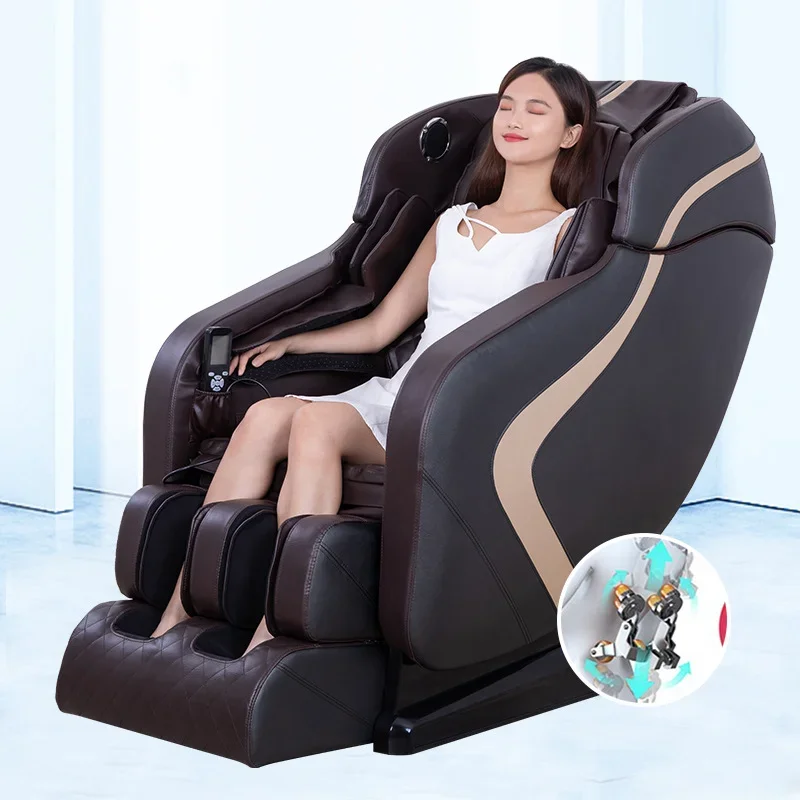 

# Electric Full Body Shiatsu Massage Chair Foot Roller Zero Gravity Recliner With Built-in Heat#