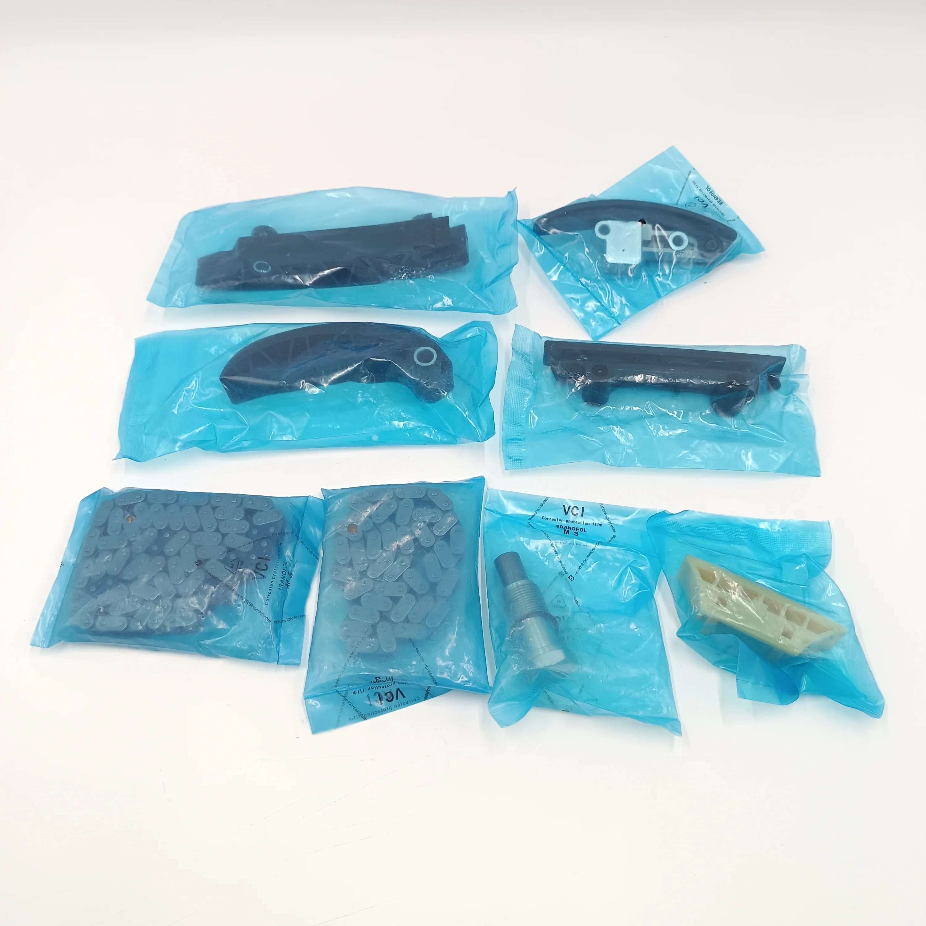 Kit guida catena di distribuzione 8 pezzi per Porsche VW Passat CC Touareg Audi Q7 3.6 VR6 FSI