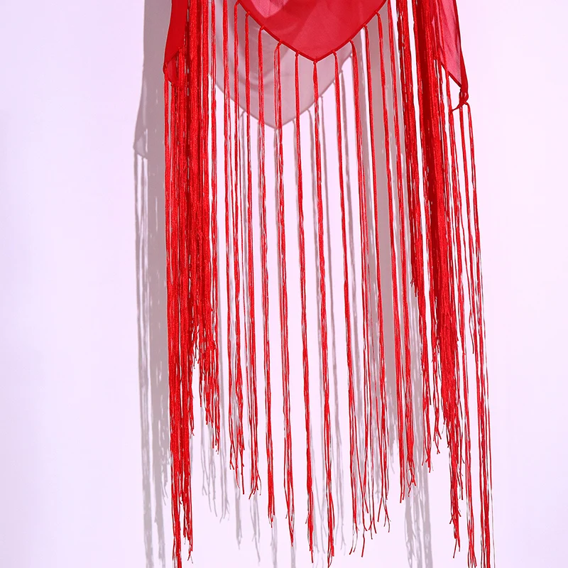 Chusta flamenco z frędzlami Show 2021 Nowość CBD64