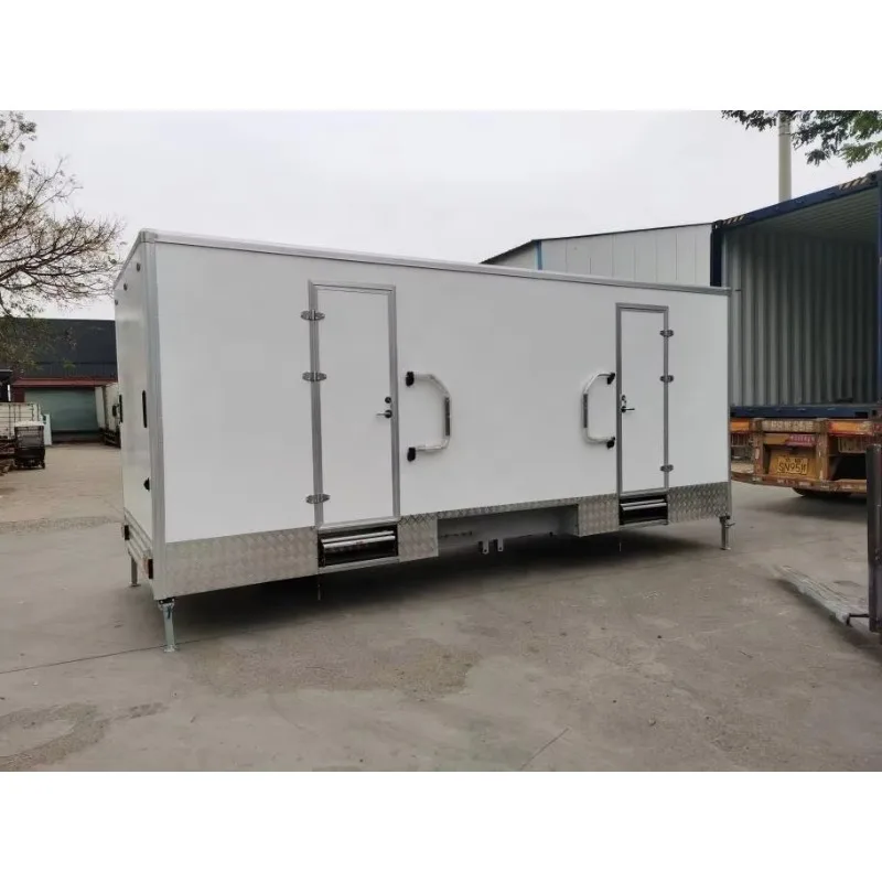 Customized Best-Selling Luxury Restroom Trailer Mobile Luxury Bathroom Trailer Portable Toilet Trailer