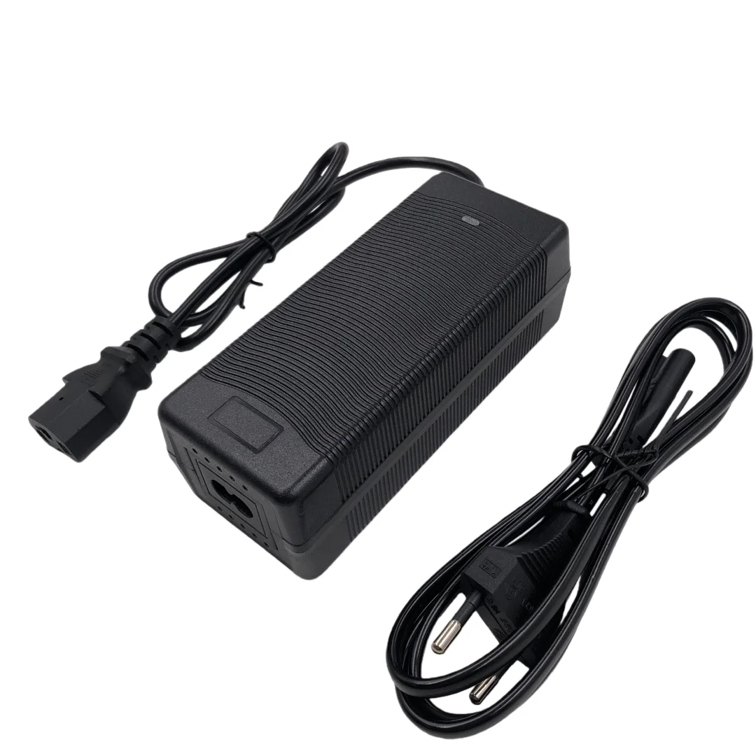 48V 2A Lead Acid Battery Charger For 48V 14AH 12AH 20AH 32AH with Cooling Fan Good Quality PC/IEC Connector