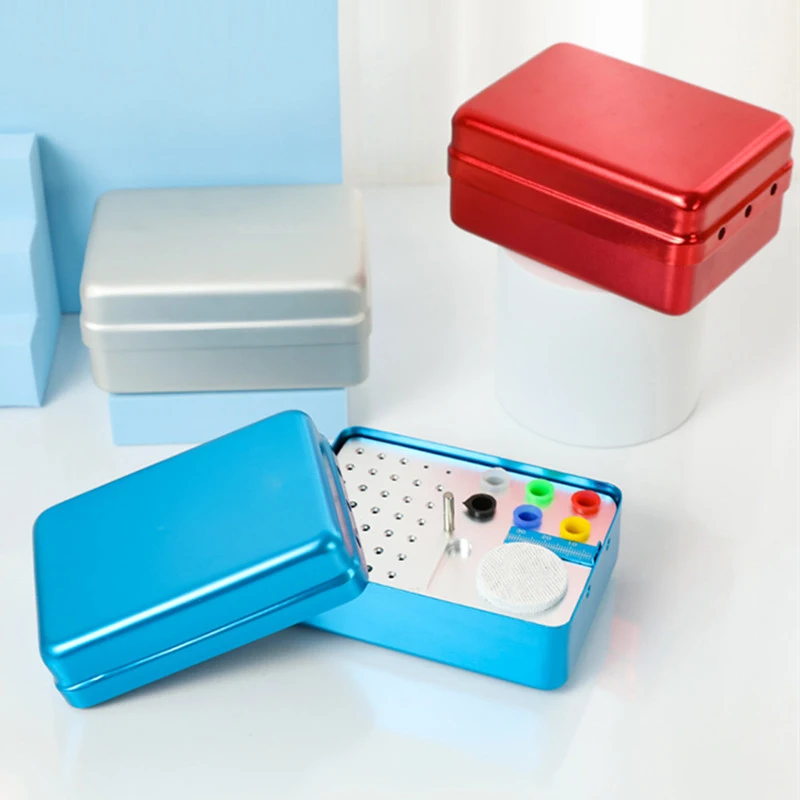 

Dental Autoclavable Box for Diamond Drills Endo Files Burs Sterilization Storage Organizer Dentist Instrument Holder