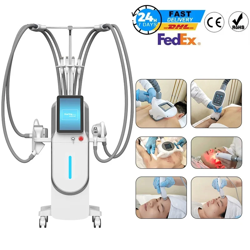 Vela bodyshape Vacuum RF Machine with Fractional RF Full Body Slimming, Skin Tightening & Wrinkle Reduction Beauty Equipment