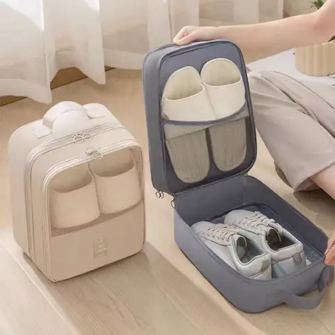 1pc 휴대용 여행 신발 가방 다기능 보관 의류 가방 신발 보관 출장 여행 여행 용품