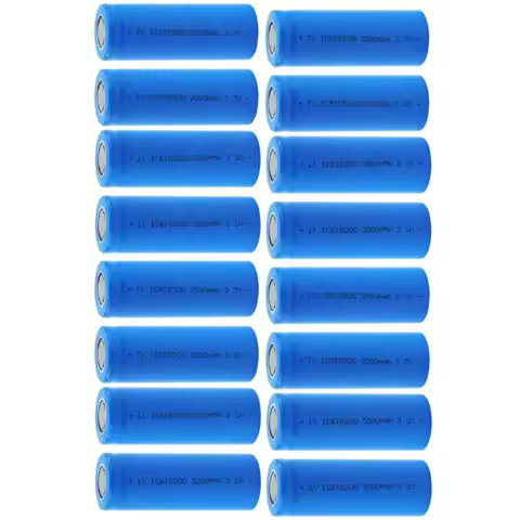 18500 lithium battery 2000mAh 3.7V rechargeable lithium battery for flashlight radio shaver speaker battery