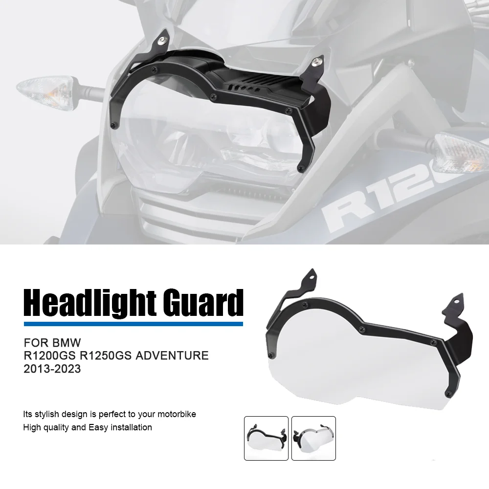 

R1200GS R1250GS Motorcycle Accessories Headlight Protection Cover For BMW R 1250 GS LC R1200 GS adventure 2013-2023 2021 2022