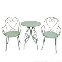 Modern Simple Outdoor Tables and Chairs Garden Furniture Outdoor Leisure Iron Courtyard Balcony Tables and Chairs Combination