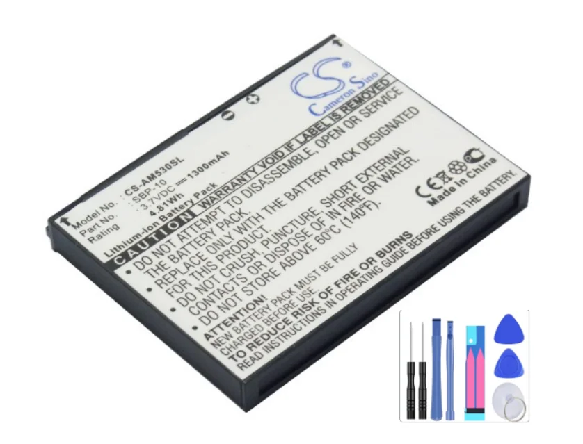 High Quality 1300mAh Battery SBP-10 for Asus Aries, Lamborghini ZX1, M530, M530E, M530w, M536, P560, ZX1