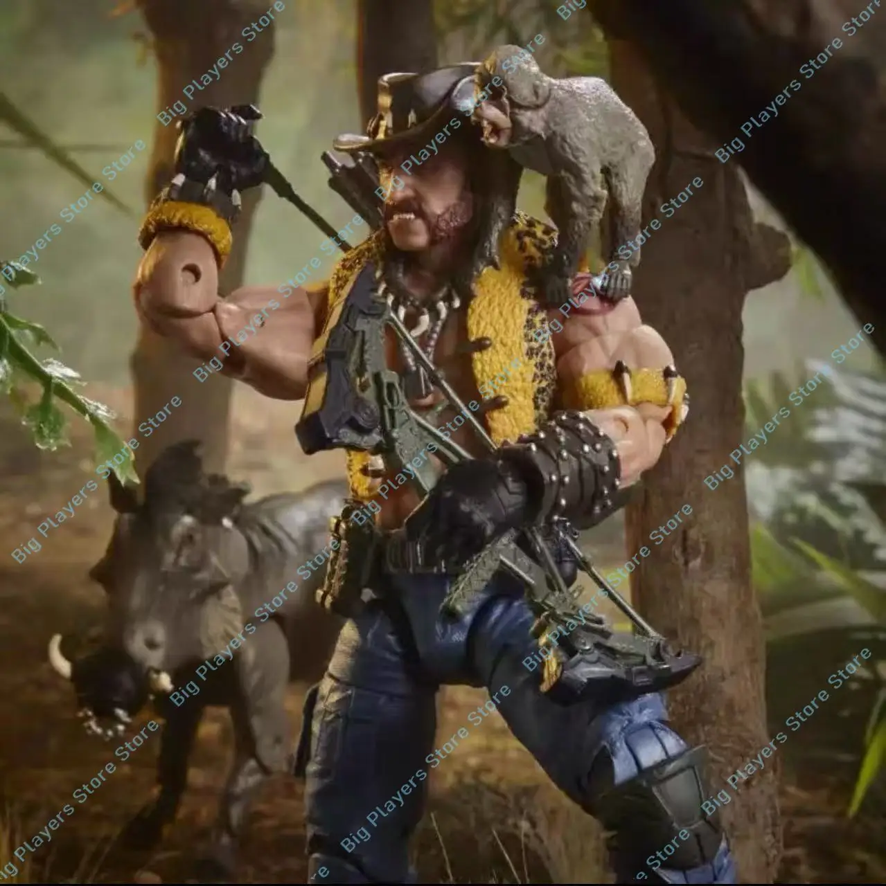 

Hasbro Special Forces Stinky Skin Wolf Cobra Suicide Squad Boar Set 6-inch Action Doll Handsome