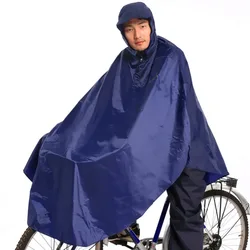 Bicycle single adult raincoat Men's and women's raincoat Students riding waterproof oversized electric raincoat