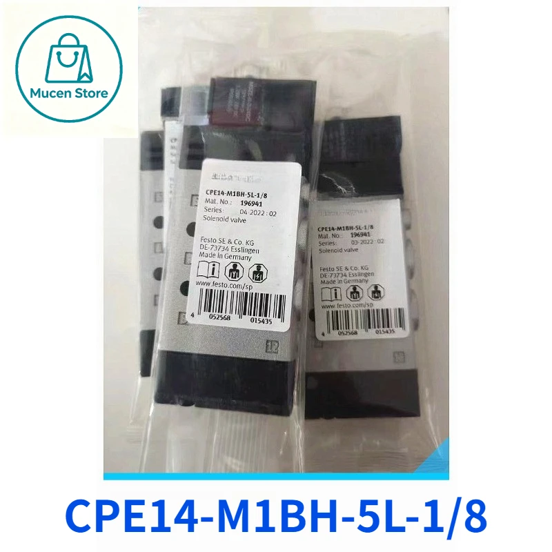 1PCS Brand New FST CPE14-M1BH-5L-1/8 196941 5/2 Way Pneumatic Solenoid Valve G1/8 Port 24V DC In Box Fast Delivery