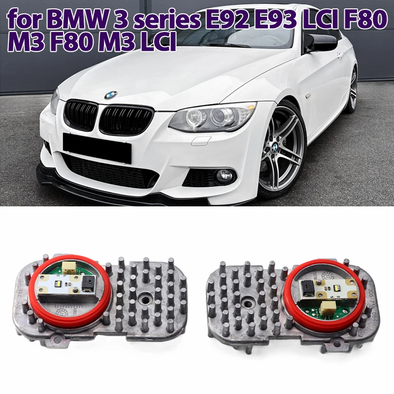 Headlamps Control Unit for BMW 3 Series E92 E93 LCI F80 M3 F80 M3 LCI Angel Eyes Module LED Driver Module 63117263051 1305715084