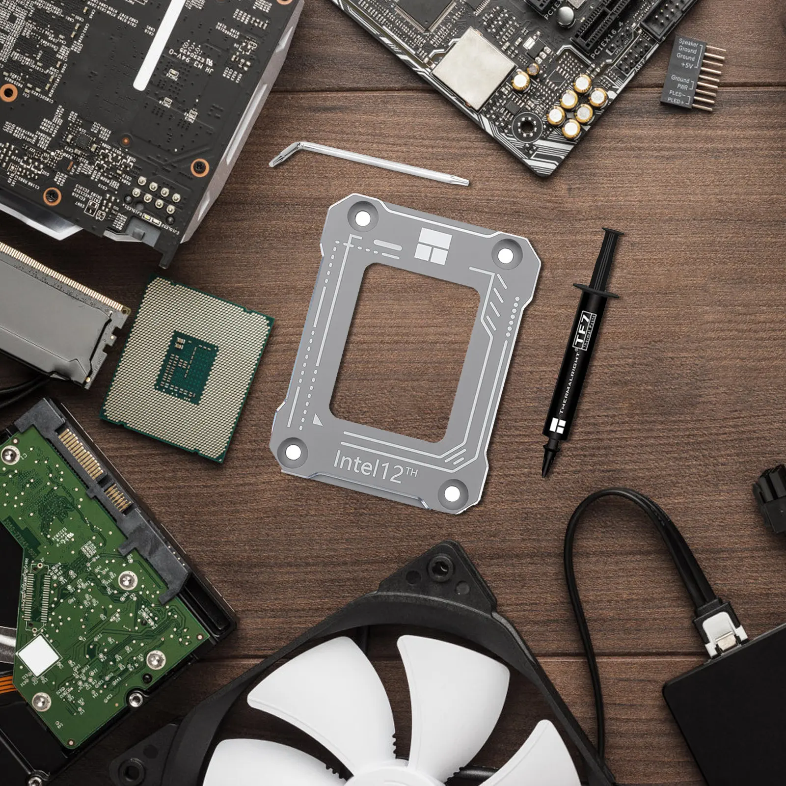 Correzione piegatura CPU staffa telaio fissaggio fibbia Anti-caduta per LGA17XX-BCF In tel 12th LGA 1700 CPU fissaggio Backplane