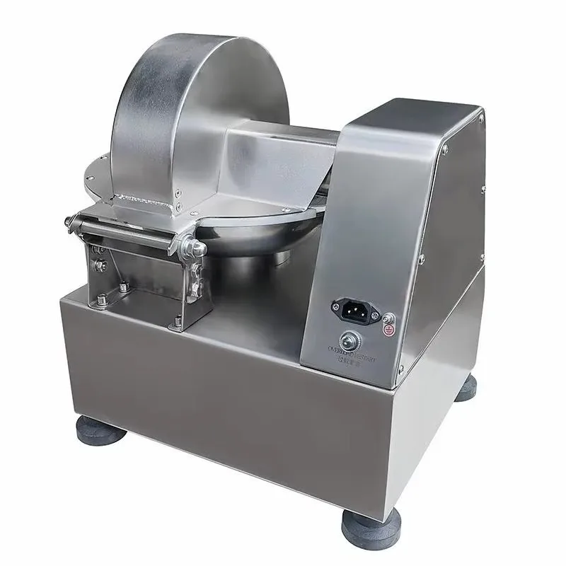 Commercial Auto Beef Pork Meat Chopper Bowl Cutting Machine for Farm Restaurant Use for Chili Sausage Dumpling Meat Ball OME