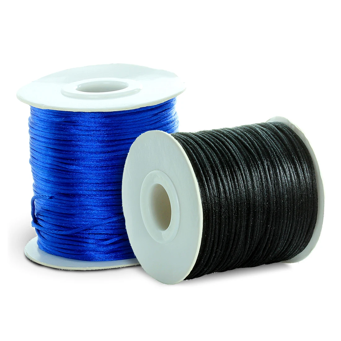 80Yards/Lot 1.5mm Nylon Thread String Colorful Satin Cords For Ornament Making DIY Crafts Material Clothing Finding Accesso