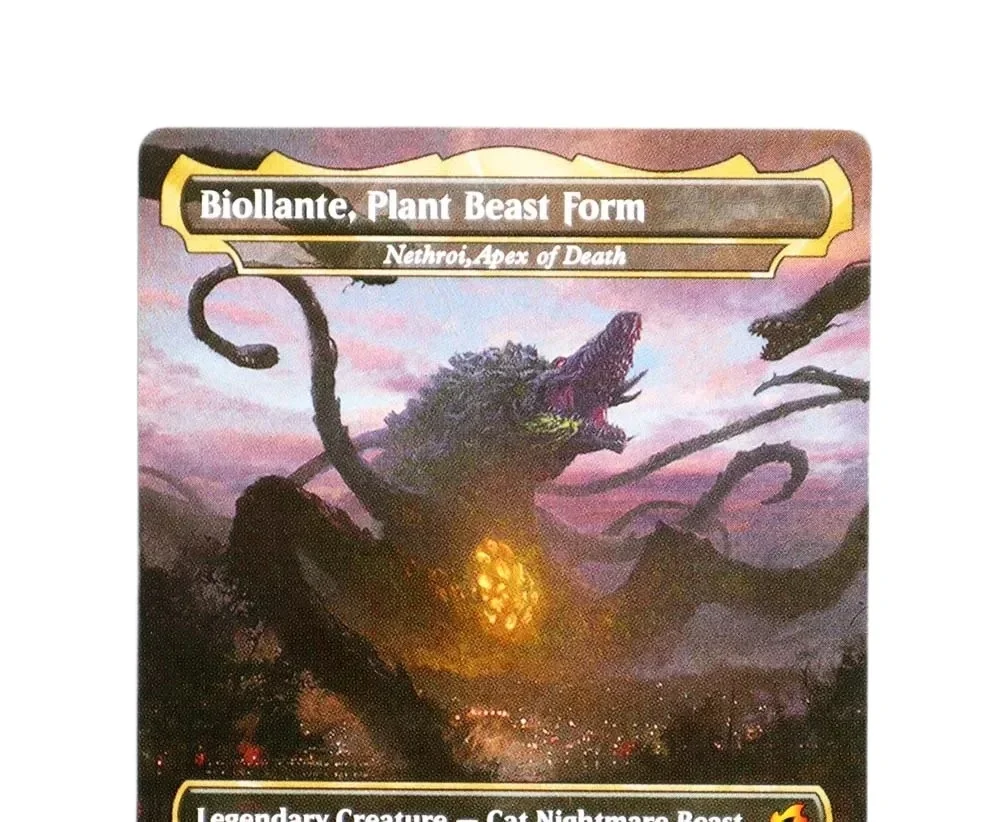 (IKO) رقائق برودمث المضيئة/Holo TCG الوكيل السحري الأسود أعلى جودة الوكيل أوراق اللعب جمع مجلس أرواق تداول الألعاب