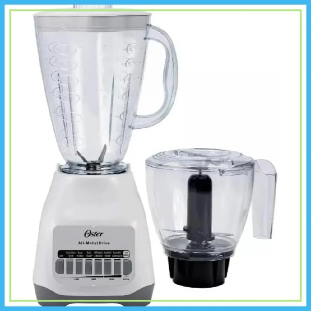 

2-in-1 Kitchen System Blender and Food Processor 700W 6-Cup