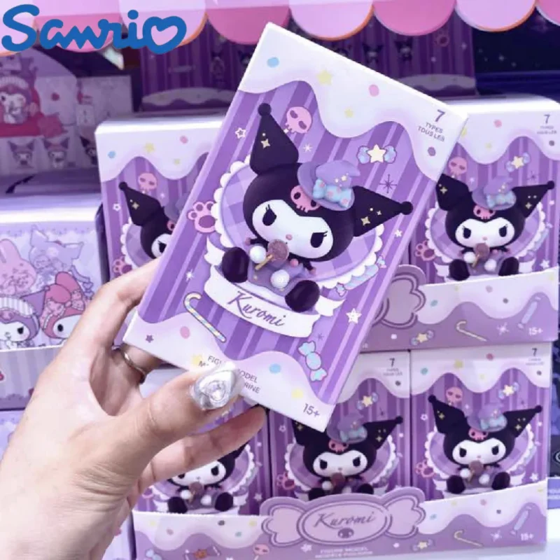 

Оригинальная подставка Sanrio Kuromi для розыгрышей или лечения без сахара аниме сюрприз кавайная таинственная игрушка для розыгрышей