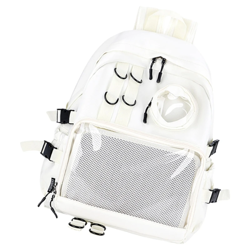 Itabag Backpack for Pin Display Lovely Backpack Student School Backpack Japanese Styles Backpack Large Capacity Backpack