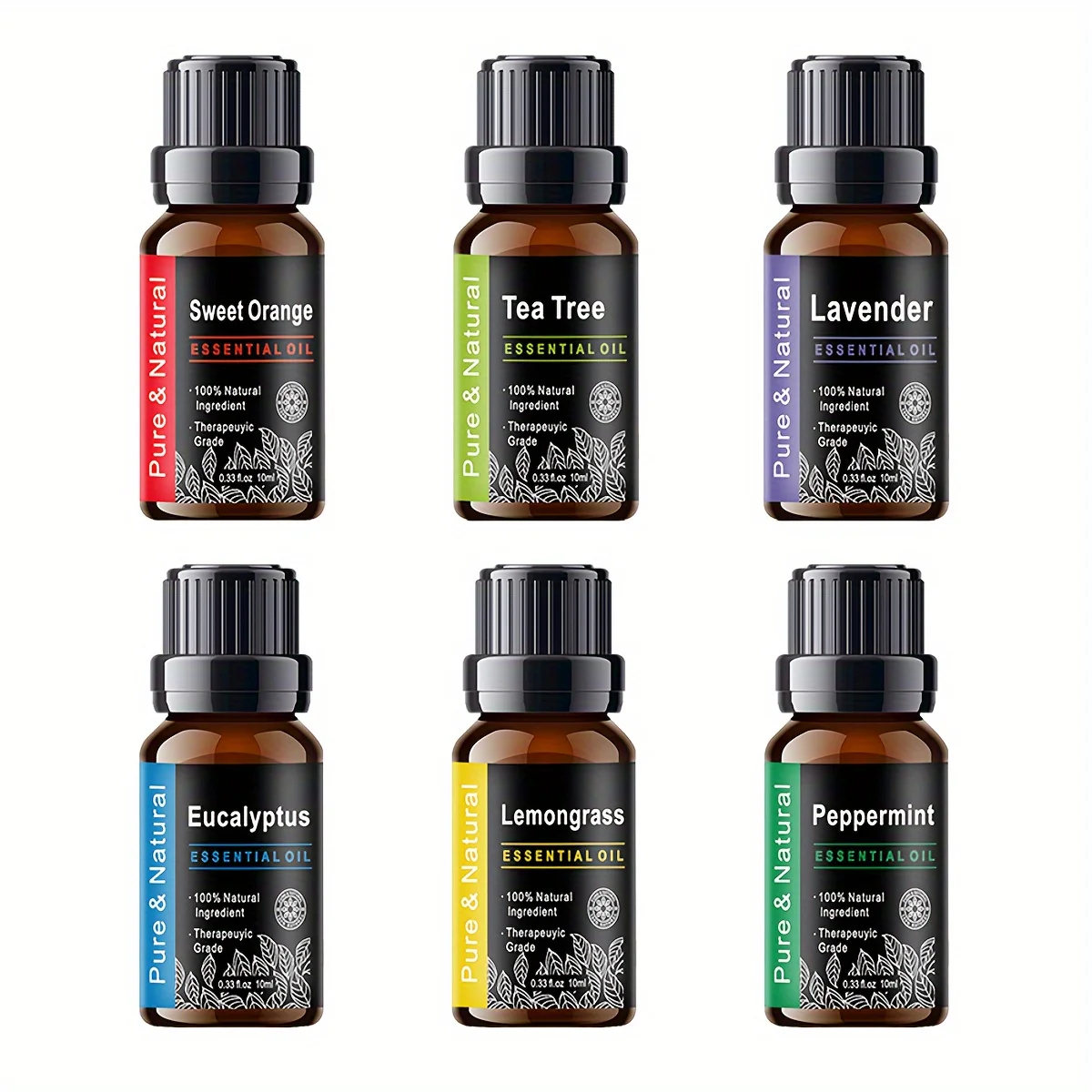 Diffusor für Zuhause, 18,6 Unzen, Aromatherapie-Diffusor für ätherische Öle, Holzmaserung, Fernbedienung, Ultraschall-Luftbefeuchter, coole 7-Farben-LE