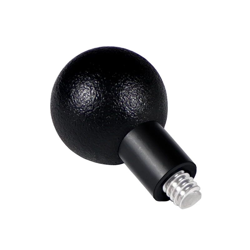 25mm Ball Head Adapter 1/4 Screw Tripod Mount for Gopro Insta360 DJI Osmo 360 Action Camera GPS Phone Holder Cycling Accessories
