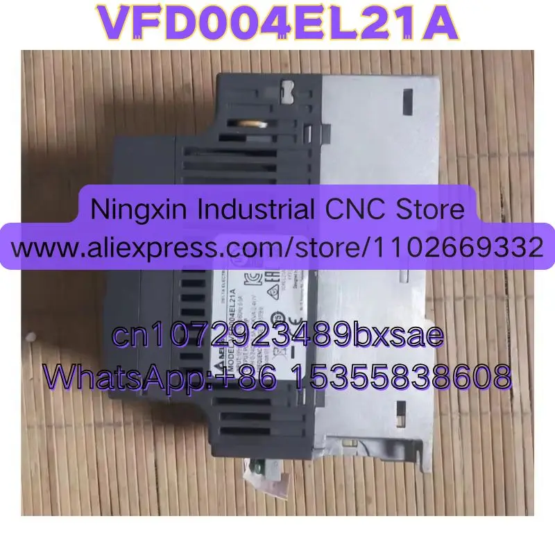 Latest Quotation Second-hand VFD004EL21A Inverter Tested OK