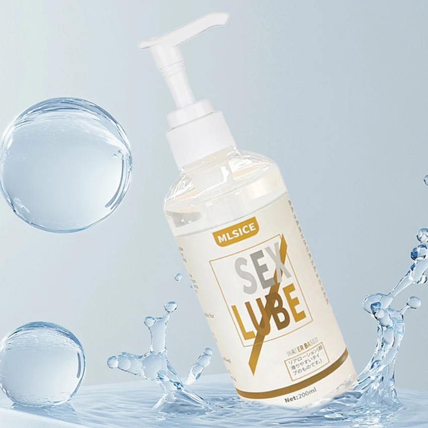 200ml Japan Sex Lubricant Anal Water Base Lube，Vagina Lubrication Gel Intimate Body Spa Massage Oil For Adults Sexual Products