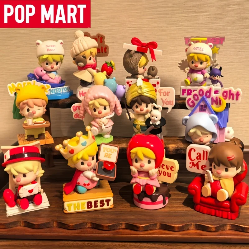 정품 팝마트 스윗빈즈 러브랭귀지 시리즈 블라인드 박스 발렌타인데이 선물 축제 수제 장식품 정교한 장난감