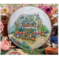 7574 Cross Stitch Sets Cross Stitch Paintings 14ct 18ct Stich Cross Stitch Kit Embroidery Needle Arts & Craft Complete Kit Hobby