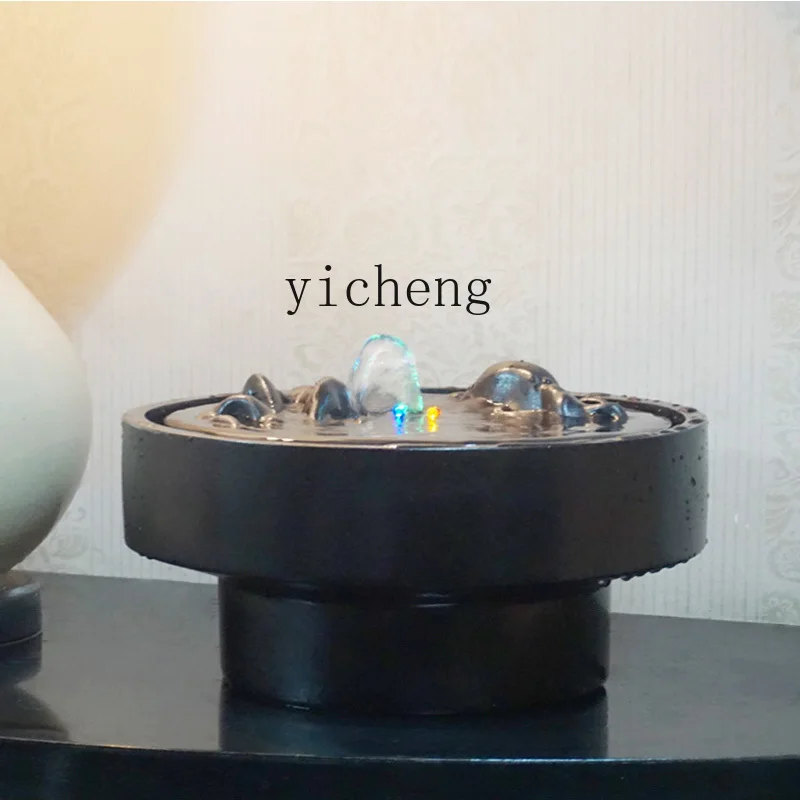 

LX Landscape Water Flow Ornament Circulating Water Light Luxury High-end Living Room Office