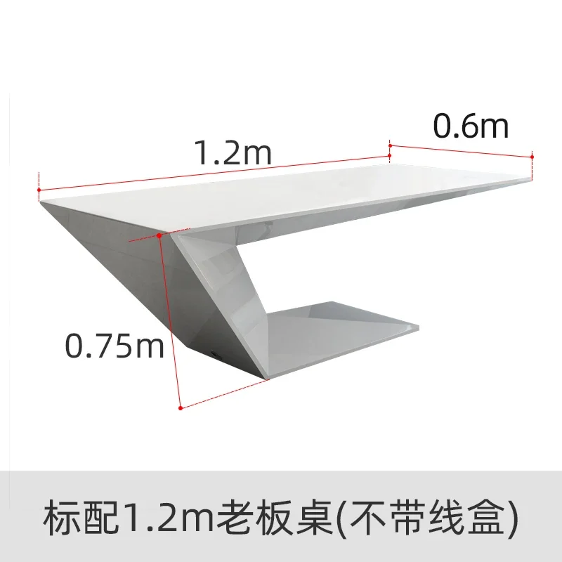 Simple Modern Paint Manager Desk Creative Reception Consultation Table