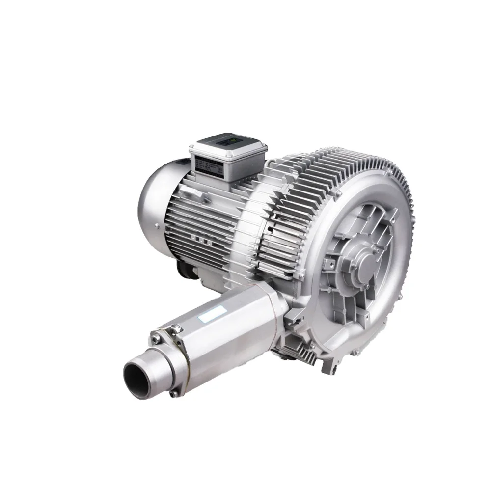Hydroponic Grow Air Pump Electric AC Medium Pressure Blower for Wastewater and Pond Aeration