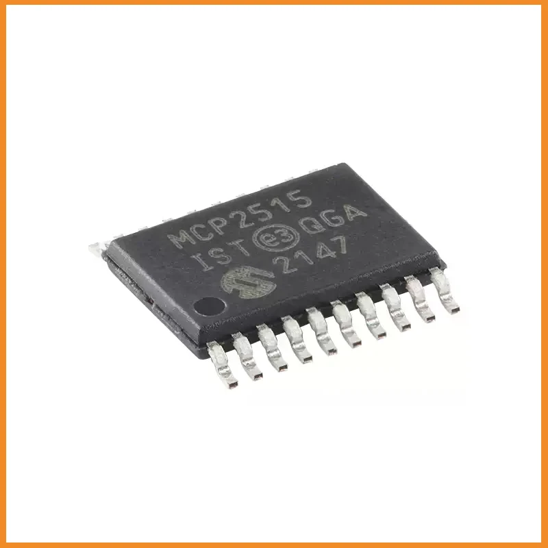 5Pcs/Lot  New Original  MCP2515T-I/ST  MCP2515T CANbus Controller CAN 2.0 SPI Interface 20-TSSOP