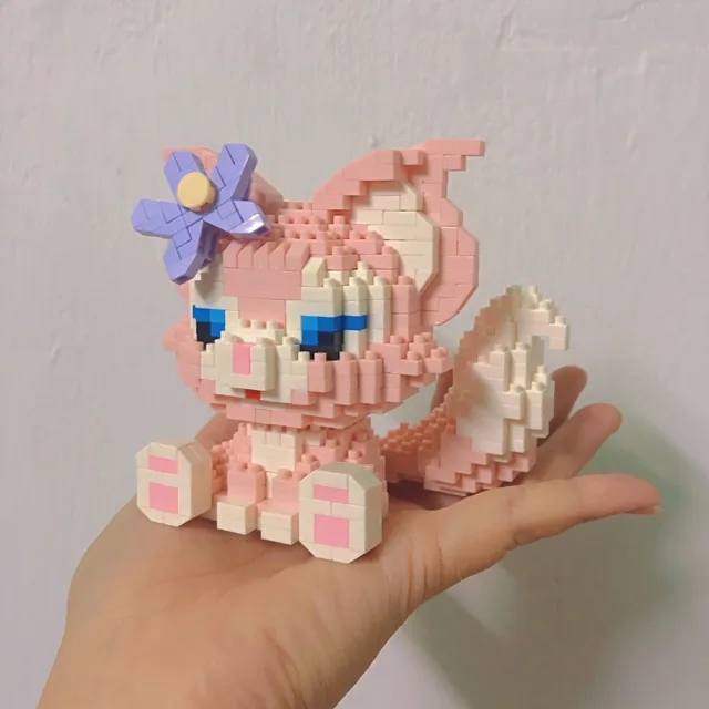 Klocki Disney 108 Style LinaBell Lotso Księżniczka Kreskówka StellaLou Figurki Cegły Zabawki do Składania dla Dzieci Model Prezent