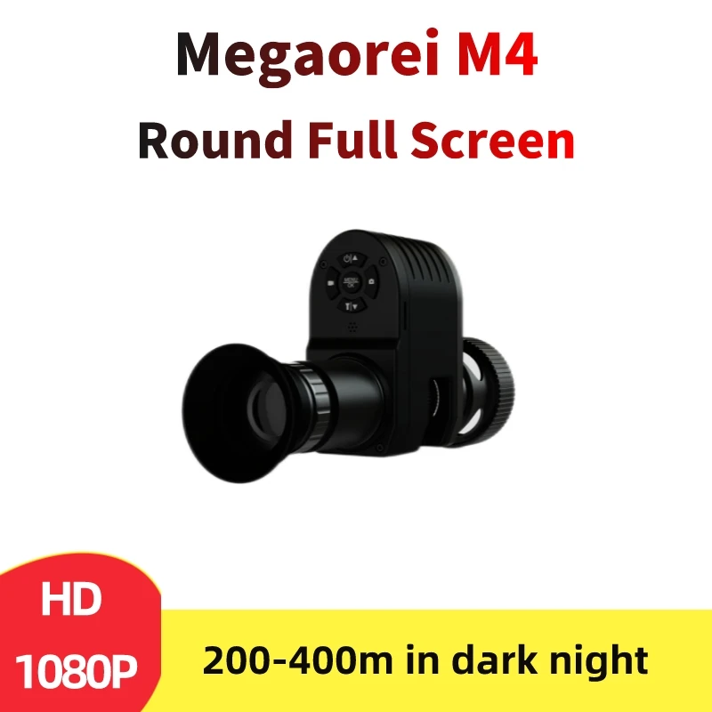 Megaorei 4 Night Vision 1080p HD Hunting Camera Camcorder Portable Rear Scope Add on Attachment with Built-in 850nm IR Torch