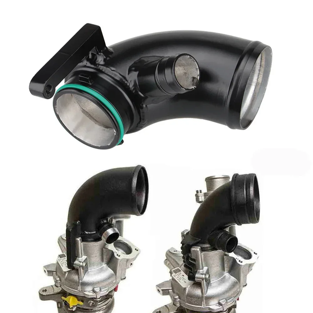 performance Turbo Muffler Delete + Turbo Inlet Elbow + Silicone Hose For Audi S3 A3 VW Golf Gti Gli R MK7 1.8T 2.0TTsi EA888 MQB