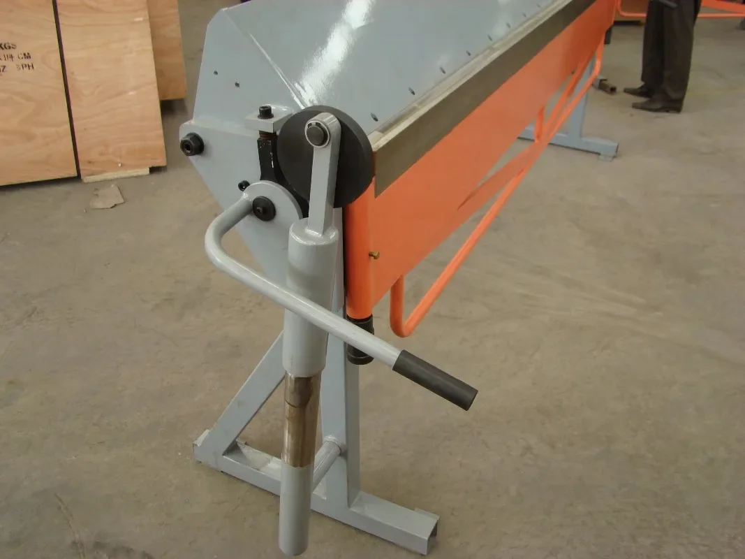 WF1.0X2500 TTMC manual metal folding machine, edge folding machine, sheet metal processing machine