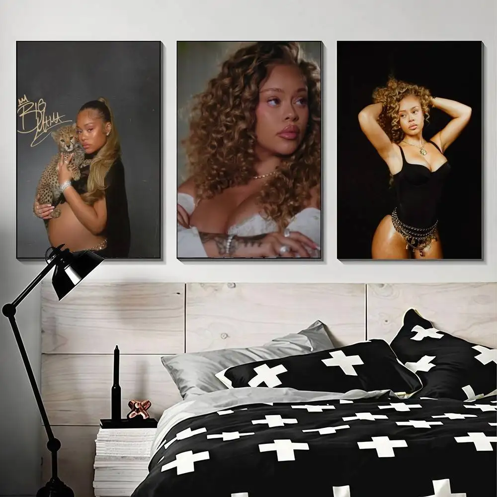 Singer Latto Big Mama High-Definition Poster Sticker, Sprucing Up Home and Room Walls, Available in Diverse Styles.