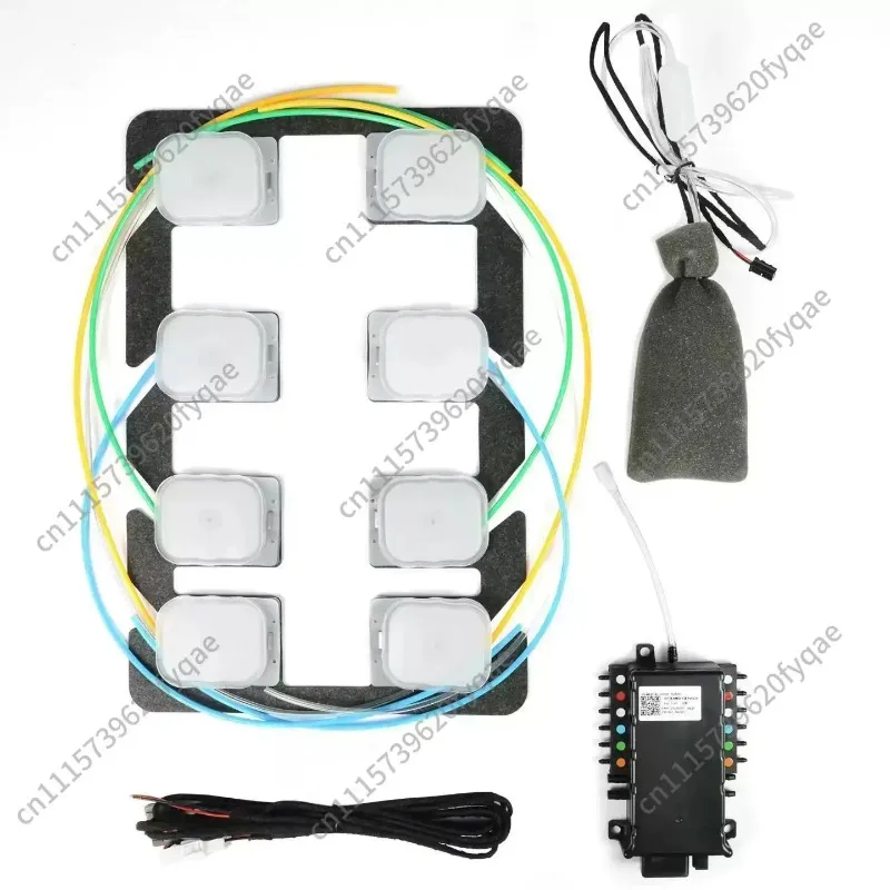 DMI Auto Seat Massage Retrofit Kit Non-Destructive Pneumatic Massage Full Set for Driver & Co-Pilot Seat Interior Accessories