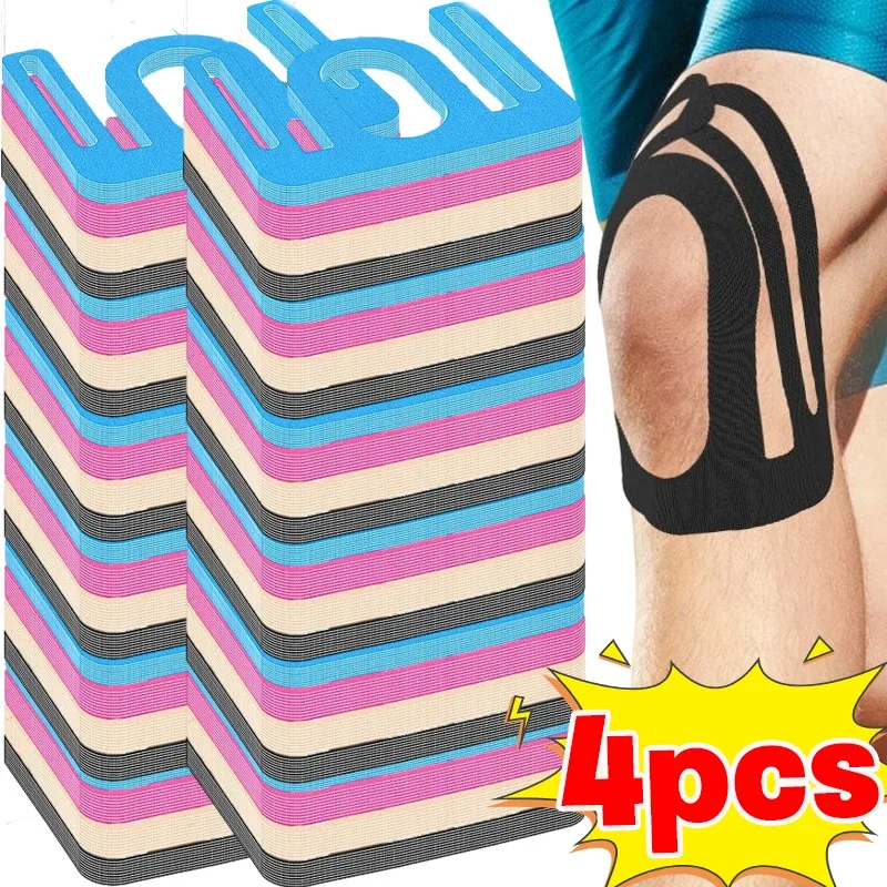 

Re Cut Kinesiology Tape Knee Compression Support Elastic Athletic Wrap for Sports Injury Prevention Running Gym Fitness Cotton