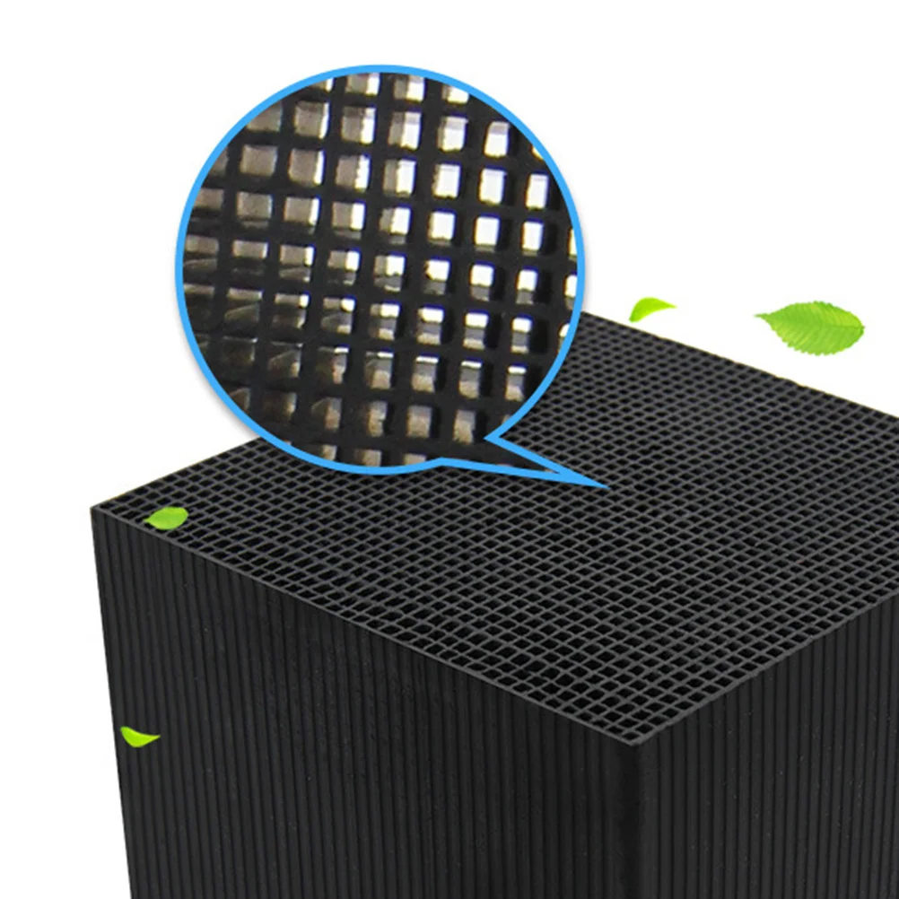 

2pcs Activated Carbon Filter For Aquarium Honeycomb Charcoal Filter Reusable Fish Tank Filtration System Odor